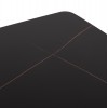 ΣΕΤ ΤΡΑΠΕΖΑΡΙΑΣ 5ΤΜΧ RAVEN HM21072.02 ΚΕΡΑΜΙΚΟ TOP ΜΑΥΡΟ ΜΑΡΜΑΡΟ & 4 ΚΑΡΕΚΛΕΣ