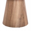 ΣΕΤ 2ΤΜΧ ΤΡΑΠΕΖΙΑ ΣΑΛΟΝΙΟΥ KARAN HM21085 MDF ΦΥΣΙΚΟ ΞΥΛΟΥ Φ80εκ & Φ45εκ