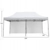 GAZEBO ΕΠΑΓΓΕΛΜΑΤΙΚΟ ΒΑΡΕΩΣ ΤΥΠΟΥ CRESSEN HM21099 ΠΤΥΣΣΟΜΕΝΟ ΑΛΟΥΜΙΝΙΟΥ 3x6x3,4Yμ