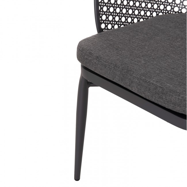 ΣΕΤ LOUNGE 3TMX ΕΞ.ΧΩΡΟΥ OREGO HM21106.01 ΑΛΟΥΜΙΝΙΟ ΣΕ ΣΚΟΥΡΟ ΓΚΡΙ