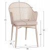 ΣΕΤ LOUNGE 3TMX ΕΞ.ΧΩΡΟΥ OREGO HM21106.03 ΑΛΟΥΜΙΝΙΟ ΣΕ ΚΑΠΟΥΤΣΙΝΟ