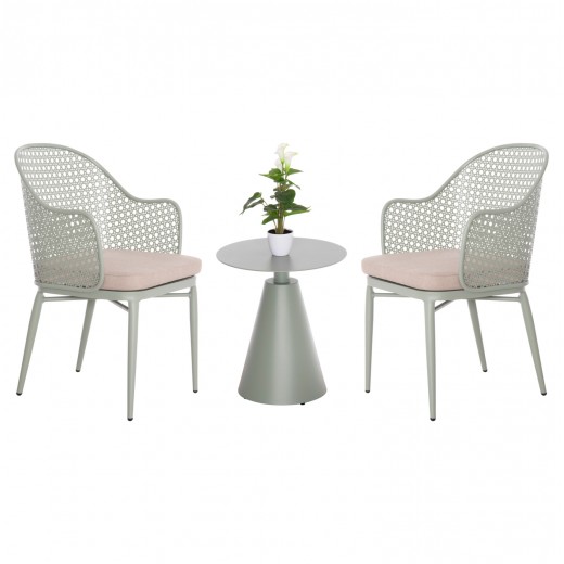 ΣΕΤ LOUNGE 3TMX ΕΞ.ΧΩΡΟΥ OREGO HM21106.06 ΑΛΟΥΜΙΝΙΟ ΣΕ ΦΥΣΤΙΚΙ