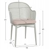 ΣΕΤ LOUNGE 3TMX ΕΞ.ΧΩΡΟΥ OREGO HM21107.06 ΑΛΟΥΜΙΝΙΟ & ΜΕΤΑΛΛΟ ΣΕ ΦΥΣΤΙΚΙ