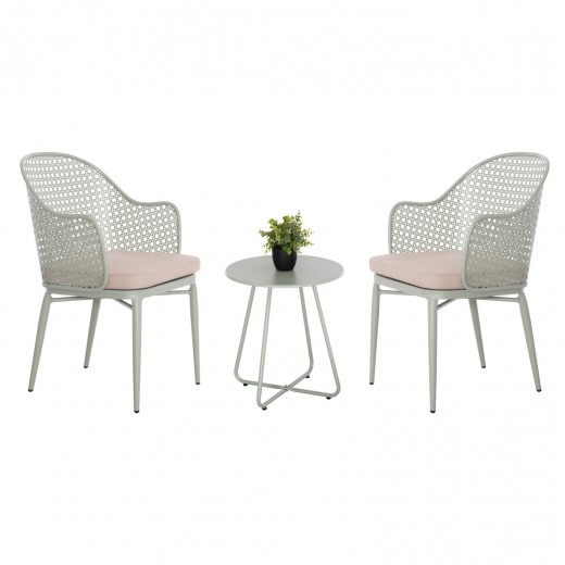 ΣΕΤ LOUNGE 3TMX ΕΞ.ΧΩΡΟΥ OREGO HM21107.06 ΑΛΟΥΜΙΝΙΟ & ΜΕΤΑΛΛΟ ΣΕ ΦΥΣΤΙΚΙ