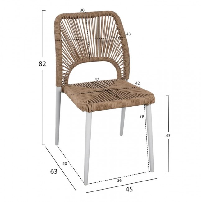 ΣΕΤ ΤΡΑΠΕΖΑΡΙΑΣ ΕΞΩΤ.ΧΩΡΟΥ 6TMX TAWNEE HM21108-ΤΡΑΠΕΖΙ-ΠΑΓΚΑΚΙ-ΠΟΛΥΘΡΟΝΕΣ & ΚΑΡΕΚΛΕΣ