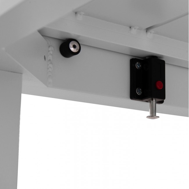 ΣΕΤ ΤΡΑΠΕΖΑΡΙΑΣ ΕΞ.ΧΩΡΟΥ KRUM HM21131.04 ΤΡΑΠΕΖΙ ΜΕ 6 ΠΟΛΥΘΡΟΝΕΣ--ΛΕΥΚΟ ΑΛΟΥΜΙΝΙΟ