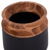 ΔΙΑΚΟΣΜΗΤΙΚΑ ΒΑΖΑ ΔΑΠΕΔΟΥ 2ΤΜΧ LINTER HM21140.01 FIBER CEMENT ΜΑΥΡΟ-ΞΥΛΟ ΤΕΑΚ 47Υ & 60Υεκ
