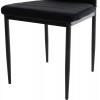 ΣΕΤ ΤΡΑΠΕΖΑΡΙΑΣ 5ΤΜΧ MINIMAL HM21173 MDF TOP ΜΑΥΡΟ-ΒΕΛΟΥΔΟ & ΜΕΤΑΛΛΟ ΜΑΥΡΟ