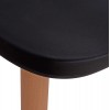 ΣΕΤ ΤΡΑΠΕΖΑΡΙΑΣ 5ΤΜΧ MINIMAL HM21178 MDF TOP ΣΕ ΜΑΥΡΟ-ΣΚΕΛΕΤΟΣ ΣΕ ΦΥΣΙΚΟ ΞΥΛΟΥ