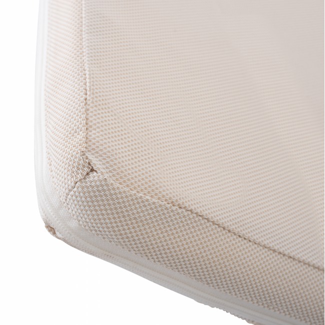 ΜΑΞΙΛΑΡΙ ΞΑΠΛΩΣΤΡΑΣ TEXTILENE 600gr/m2 2X1 SIFNOS ΜΠΕΖ HM11234.60T 196(117+1+78)x58x6εκ.