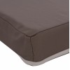 ΜΑΞΙΛΑΡΙ ΞΑΠΛΩΣΤΡΑΣ POLYESTER SIFNOS ΓΚΡΙ HM11235.10P 190x70x11 εκ.