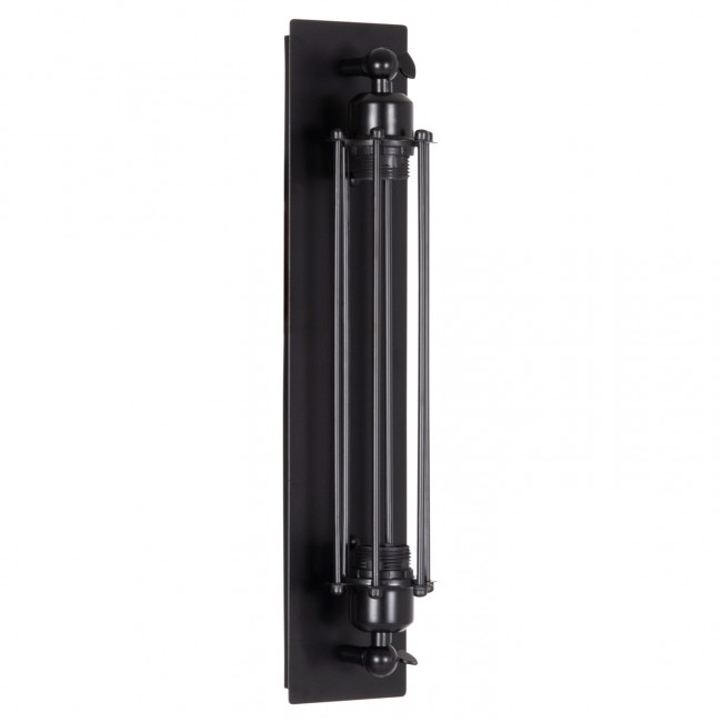 ΑΠΛΙΚΑ ΤΟΙΧΟΥ 2ΦΩΤΗ BEACON HM4463 ΜΕΤΑΛΛΟ ΣΕ ΜΑΥΡΟ 10x10x47Υεκ.