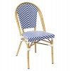 ΚΑΡΕΚΛΑ BAMBOO LOOK ΜΑΥΡΟ-ΛΕΥΚΟ HM5860.01 46x56x88Y εκ.