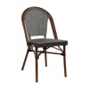 ΚΑΡΕΚΛΑ PRETORIA ΜΕΤΑΛΛΙΚΗ BAMBOO LOOK ΚΑΦΕ HM5718 54x62x89 εκ.