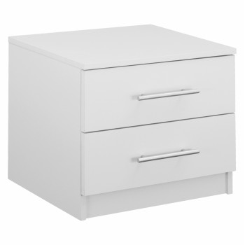 ΚΟΜΟΔΙΝΟ ΜΕΛΑΜΙΝΗΣ CHELSEA HM2220.05 ΛΕΥΚΟ 48x40,5x41,5 εκ.