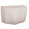 ΚΟΝΣΟΛΑ INTERON HM18152.02 FIBER CEMENT ΣΕ ΛΕΥΚΟ--120x50x71Υεκ.