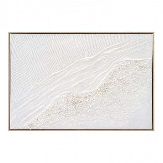 ΠΙΝΑΚΑΣ TOIXOY SEDIMENT HM4555 ΜΕ ΚΟΡΝΙΖΑ ΜΠΕΖ-ΚΑΜΒΑΣ ΣΕ ΛΕΥΚΕΣ ΑΠΟΧΡΩΣΕΙΣ 92x4,5x62Υεκ.