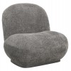 ΠΟΛΥΘΡΟΝΑ BEANY HM9591.01 ΓΚΡΙ ΜΠΟΥΚΛΕ ΥΦΑΣΜΑ 85x82x77Υ εκ.