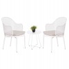 ΣΕΤ LOUNGE 3TMX ΕΞ.ΧΩΡΟΥ OREGO HM21107.02 ΑΛΟΥΜΙΝΙΟ & ΜΕΤΑΛΛΟ ΣΕ ΛΕΥΚΟ