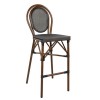 ΣΚΑΜΠΟ ΑΛΟΥΜΙΝΙΟΥ AZARIA HM5059 BAMBOO LOOK ΚΑΦΕ ΜΕ TEXTLINE 44x52x115Υεκ