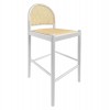 ΣΚΑΜΠΟ ΑΠΟ ΟΞΙΑ-RATTAN ΑΨΙΔΑ ΠΛΑΤΗ ΛΕΥΚΟ HM9408.03 47x46x100 εκ.