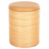 ΣΚΑΜΠΟ MITCH HM9886 ΦΥΣΙΚΟ RATTAN-ΚΑΘΙΣΜΑ ΑΠΟ PU ΜΠΕΖ Φ37x47Υεκ.