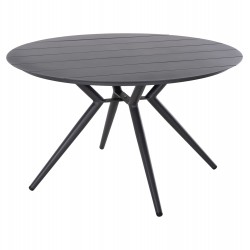 ΤΡΑΠΕΖΙ ΑΛΟΥΜΙΝΙΟΥ ΣΤΡΟΓΓΥΛΟ HIGER HM6061.03 ΑΝΘΡΑΚΙ Φ126Χ73Υεκ. ΤΡΑΠΕΖΙ ΑΛΟΥΜΙΝΙΟΥ ΣΤΡΟΓΓΥΛΟ HIGER HM6061.03 ΑΝΘΡΑΚΙ Φ126Χ73Υεκ.