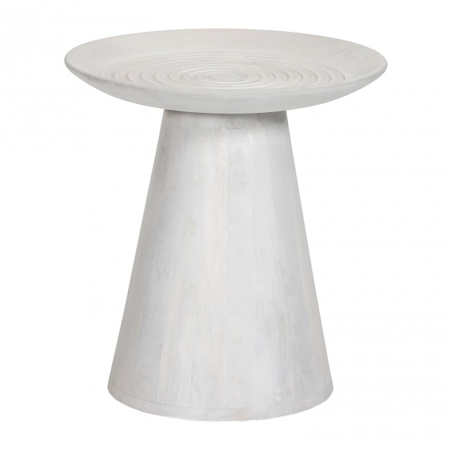 ΒΟΗΘΗΤΙΚΟ ΤΡΑΠΕΖΙ ΣΤΡΟΓΓΥΛΟ ROSS HM9708 ΜΑΣΙΦ ΞΥΛΟ MANGO ΣΕ ΛΕΥΚΟ Φ45x48Υεκ. ΒΟΗΘΗΤΙΚΟ ΤΡΑΠΕΖΙ ΣΤΡΟΓΓΥΛΟ ROSS HM9708 ΜΑΣΙΦ ΞΥΛΟ MANGO ΣΕ ΛΕΥΚΟ Φ45x48Υεκ.