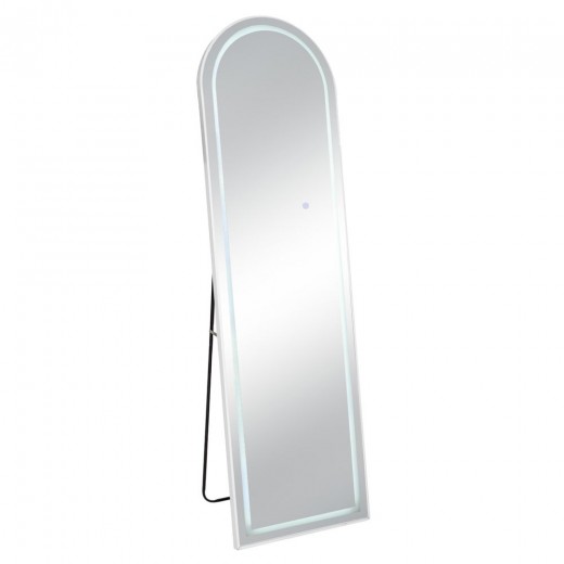 ΛΕΥΚΟΣ ΜΕΤΑΛΛΙΚΟΣ ΚΑΘΡΕΦΤΗΣ ΔΑΠΕΔΟΥ ΜΕ LED 50Χ170ΕΚ