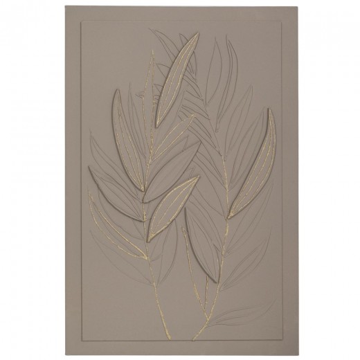 ELEPHANT ΑΝΑΓΛΥΦΟΣ ΠΙΝΑΚΑΣ LEAVES 80Χ120ΕΚ