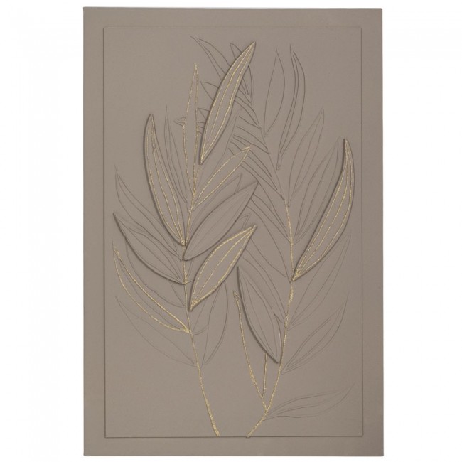 ELEPHANT ΑΝΑΓΛΥΦΟΣ ΠΙΝΑΚΑΣ LEAVES 80Χ120ΕΚ