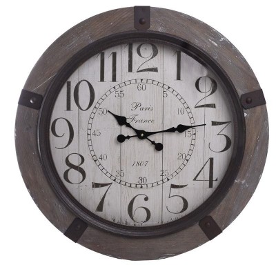 INART Ρολόι Τοίχου 70x2x70cm 3-20-773-0260