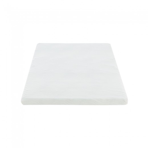Ανώστρωμα Casmeriane pakoworld roll pack λευκό ύφασμα-memory foam 100x200x5εκ