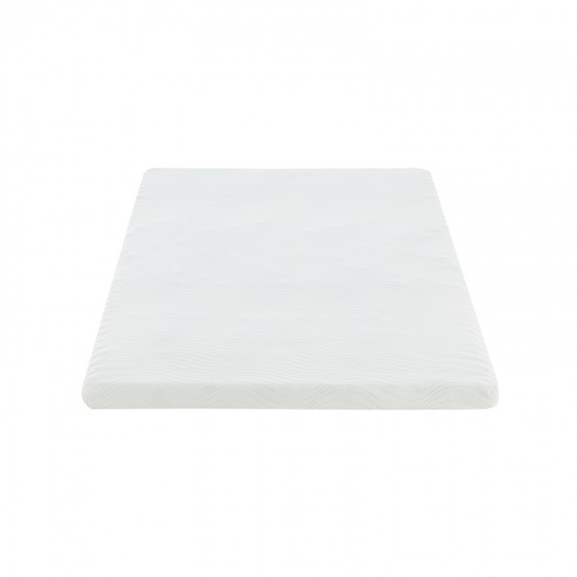 Ανώστρωμα Casmeriane pakoworld roll pack λευκό ύφασμα-memory foam 100x200x5εκ