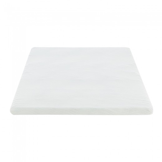 Ανώστρωμα Casmeriane pakoworld roll pack λευκό ύφασμα-memory foam 120x200x5εκ