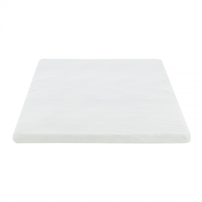 Ανώστρωμα Casmeriane pakoworld roll pack λευκό ύφασμα-memory foam 120x200x5εκ