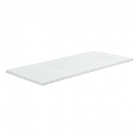 Ανώστρωμα Casmeriane pakoworld roll pack λευκό ύφασμα-memory foam 120x200x5εκ