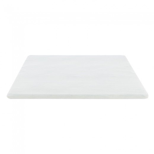 Ανώστρωμα Casmeriane pakoworld roll pack λευκό ύφασμα-memory foam 150x200x5εκ