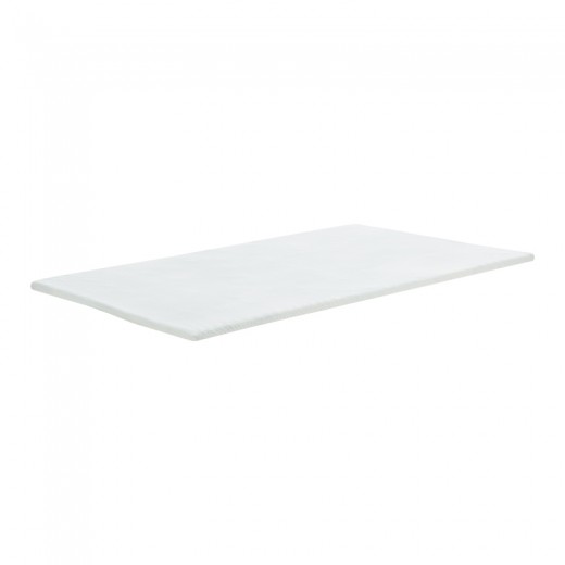 Ανώστρωμα Casmeriane pakoworld roll pack λευκό ύφασμα-memory foam 150x200x5εκ