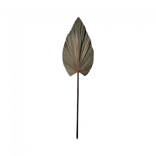 Διακοσμητικό φύλλο Leafen I Inart φυσικό palm leaf 130εκ