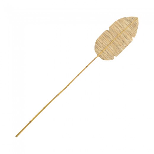 Διακοσμητικό φυτό Bantou Inart banana leaf σε φυσική απόχρωση Υ200εκ