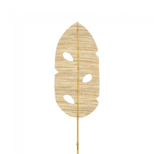 Διακοσμητικό φυτό Firwey Inart banana leaf σε φυσική απόχρωση Υ200εκ