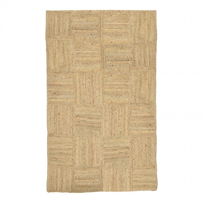 Χαλί Worrens Inart μπεζ γιούτα 120x180x1εκ