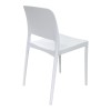 Καρέκλα Fenxy pakoworld pp σε λευκή απόχρωση 38x42x77εκ