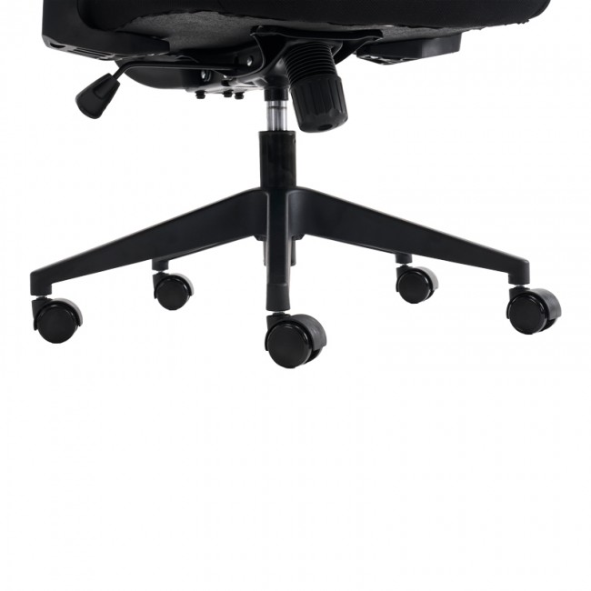 Καρέκλα γραφείου διευθυντή Cadrey pakoworld mesh μαύρο 67x64x120-128εκ