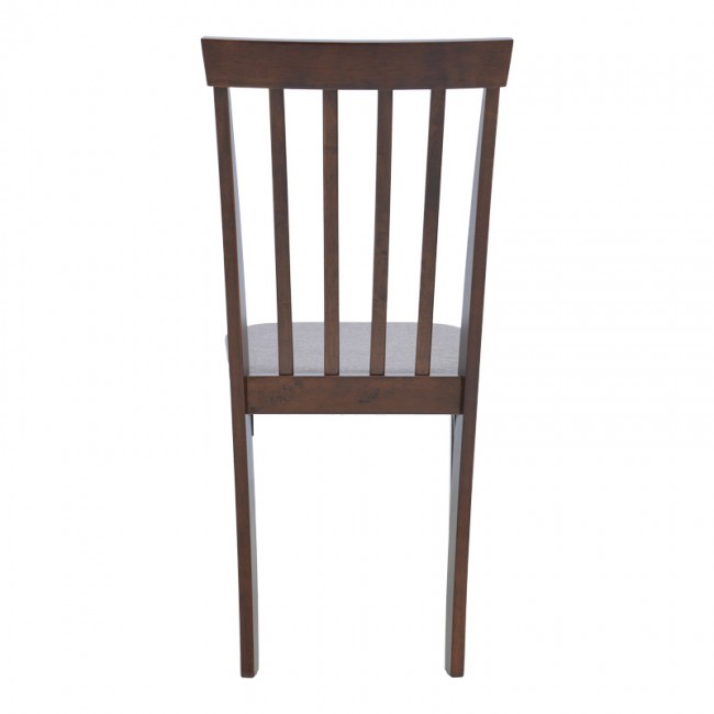 Καρέκλα Houston pakoworld σε καρυδί απόχρωση 40x49x94εκ