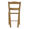 Καρέκλα καφενείου επιλοχία Syros pakoworld καρυδί ξύλο 42x40x89εκ