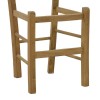 Καρέκλα καφενείου Χιαστή pakoworld καρυδί ξύλο 42x40x89εκ