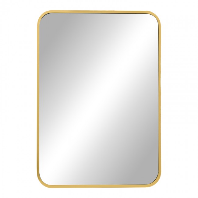 Καθρέπτης Classy Inart χρυσό αλουμίνιο 50x2.5x80εκ