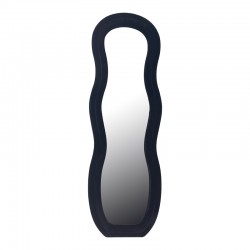 Καθρέπτης Glinde Inart βελούδο σε μαύρη απόχρωση 50x3.3x150εκ Καθρέπτης Glinde Inart βελούδο σε μαύρη απόχρωση 50x3.3x150εκ